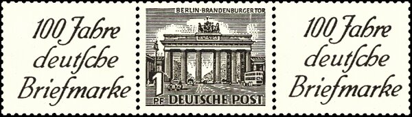 Berlin 1949 Nr. W 2 - postfrisch