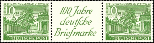 Berlin 1949 Nr. W 12 - postfrisch