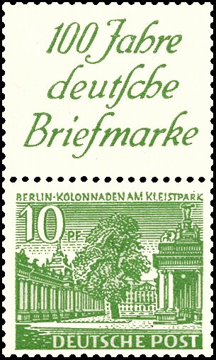 Berlin 1949 Nr. S 3 -  postfrisch