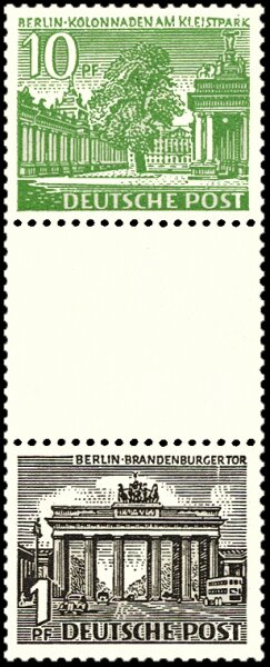Berlin 1949 Nr. SZ 1 A - postfrisch