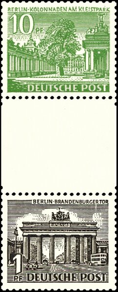 Berlin 1949 Nr. SZ 1 B - postfrisch