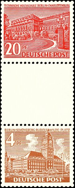 Berlin 1949 Nr. SZ 3 A -  postfrisch