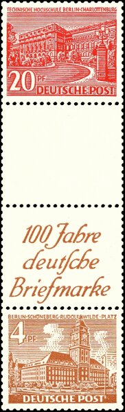 Berlin 1949 Nr. SZ 4 A - postfrisch