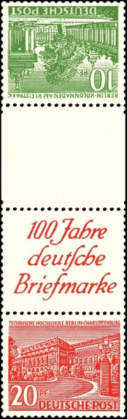 Berlin 1949 Nr. SKZ 1 B - postfrisch