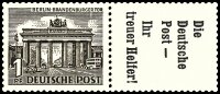 Berlin 1952 Nr. W 37 - postfrisch