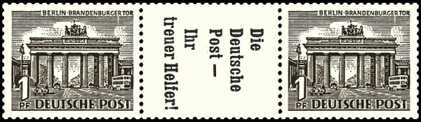 Berlin 1952 Nr. W 38 - postfrisch