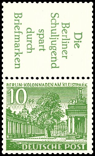 Berlin 1952 Nr. S 6 - postfrisch