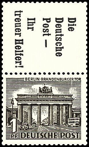 Berlin 1952 Nr. S 10 - postfrisch