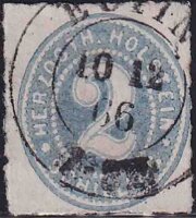 Schleswig-Holstein 1865-1866 Mi.-Nr. 24 - gestempelt