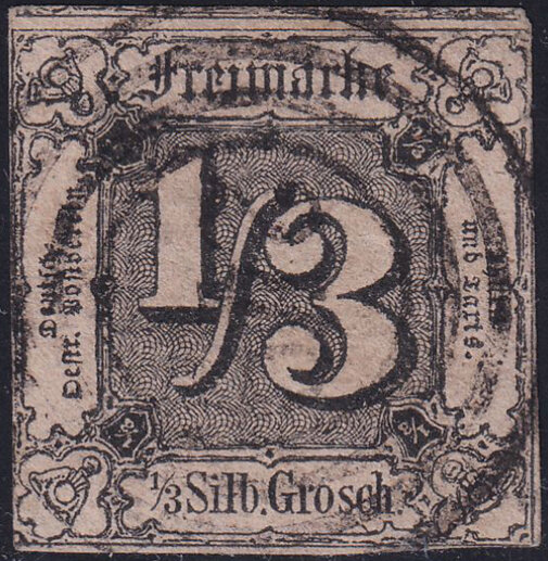 Thurn und Taxis 1852-1858 Mi.-Nr. 2 - gestempelt