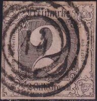 Thurn und Taxis 1852-1858 Mi.-Nr. 5 a - gestempelt