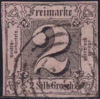 Thurn und Taxis 1852-1858 Mi.-Nr. 5 b - gestempelt
