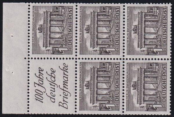 Berlin 1949 Mi.-Nr. H.-Bl. 4 B - postfrisch