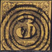 Thurn und Taxis 1852-1858 Mi.-Nr. 6 b - gestempelt