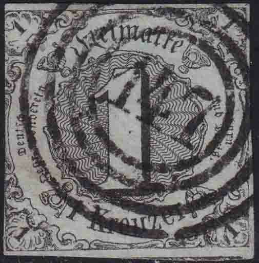 Thurn und Taxis 1852-1858 Mi.-Nr. 7 b - gestempelt