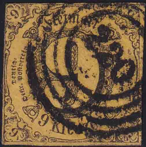 Thurn und Taxis 1858 Mi.-Nr. 10 b - gestempelt