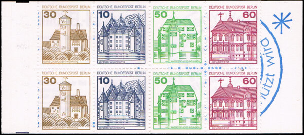 Berlin 1980 Mi.-Nr. MH 12ca - postfrisch