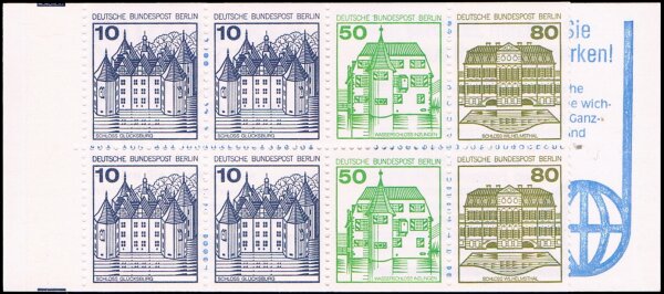 Berlin 1982 Mi.-Nr. MH 13b - postfrisch