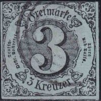 Thurn und Taxis 1858 Mi.-Nr. 12 a - gestempelt