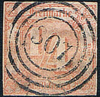 Thurn und Taxis 1859-1861 Mi.-Nr. 13 - gestempelt