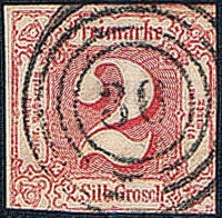 Thurn und Taxis 1859-1861 Mi.-Nr. 16 - gestempelt