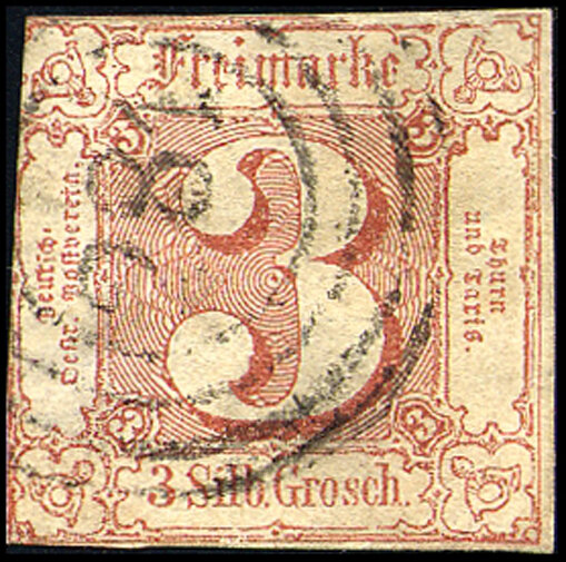 Thurn und Taxis 1859-1861 Mi.-Nr. 17 - gestempelt