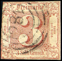 Thurn und Taxis 1859-1861 Mi.-Nr. 17 - gestempelt