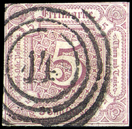 Thurn und Taxis 1859-1861 Mi.-Nr. 18 - gestempelt