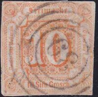 Thurn und Taxis 1859-1861 Mi.-Nr. 19 - gestempelt