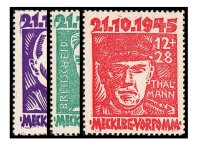 S B Z 1945 Mi.-Nr. 20-22 - postfrisch