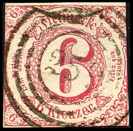 Thurn und Taxis 1859-1861 Mi.-Nr. 22 - gestempelt