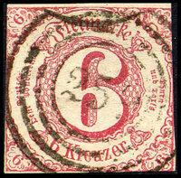 Thurn und Taxis 1859-1861 Mi.-Nr. 22 - gestempelt