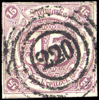 Thurn und Taxis 1859-1861 Mi.-Nr. 24 - gestempelt
