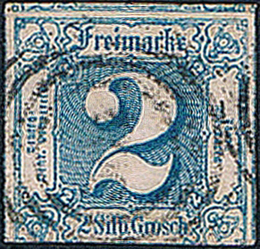 Thurn und Taxis 1862-1864 Mi.-Nr. 30 - gestempelt