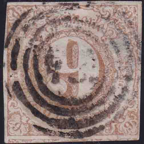 Thurn und Taxis 1865 Mi.-Nr. 34 - gestempelt