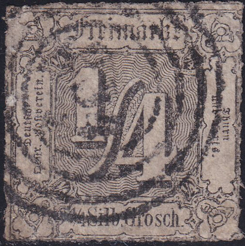 Thurn und Taxis 1865 Mi.-Nr. 35 - gestempelt