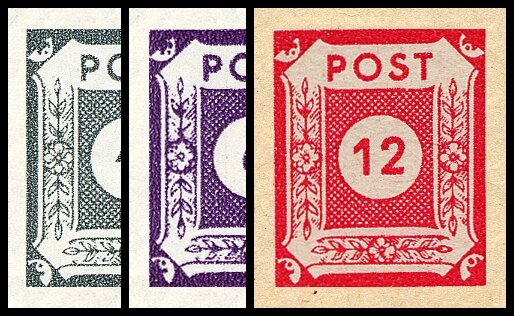 S B Z 1946 Mi.-Nr. 61-63 - postfrisch