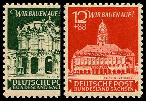 S B Z 1946 Mi.-Nr. 64-65 - postfrisch