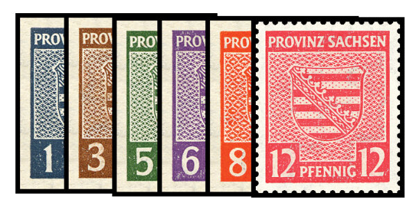 S B Z 1945 Mi.-Nr. 66-71 X - postfrisch