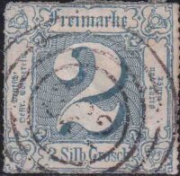 Thurn und Taxis 1865 Mi.-Nr. 39 - gestempelt