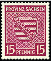 S B Z 1945 Mi.-Nr. 80 Xa - postfrisch