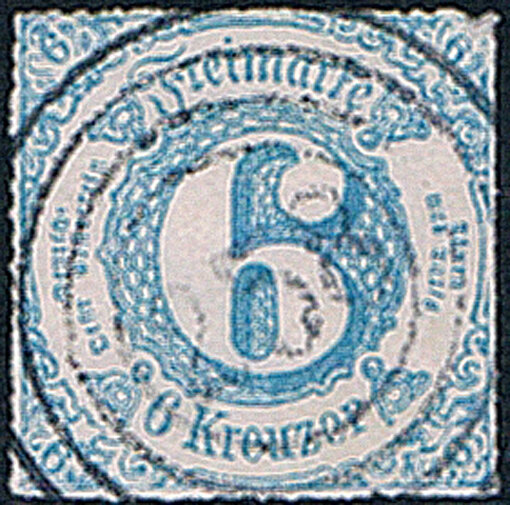Thurn und Taxis 1865 Mi.-Nr. 43 - gestempelt