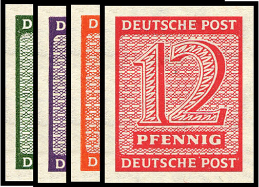 S B Z 1945 Mi.-Nr. 92-99 X - postfrisch