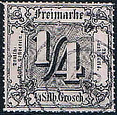 Thurn und Taxis 1866 Mi.-Nr. 45 - gestempelt