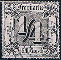 Thurn und Taxis 1866 Mi.-Nr. 45 - gestempelt