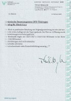 S B Z 1946 Block 4 ayI - postfrisch Attest Nagler VP