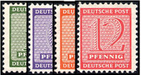 S B Z 1945 Mi.-Nr. 120-123 X - postfrisch