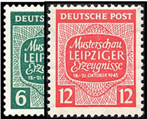 S B Z 1945 Mi.-Nr. 124-125 Y - postfrisch