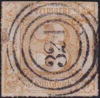 Thurn und Taxis 1866 Mi.-Nr. 50 - gestempelt