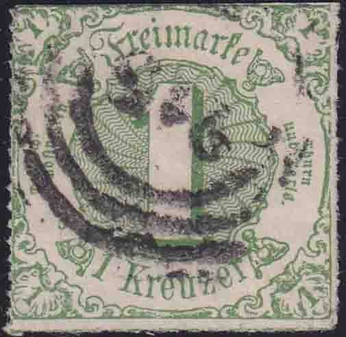 Thurn und Taxis 1866 Mi.-Nr. 51 - gestempelt
